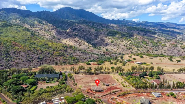 a view of city and mountain