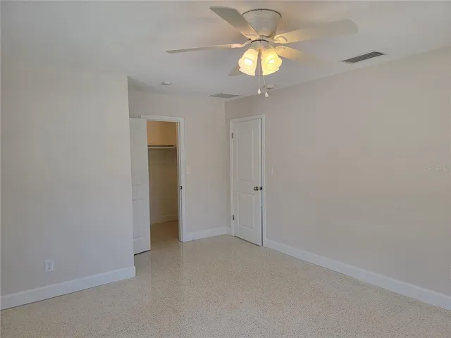 a view of a livingroom with a window