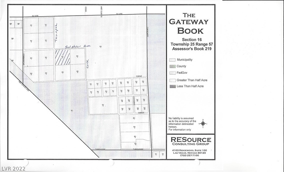9.06 Ac Sandy Valley Sandy Valley, NV 89019 - Photo 3 of 3 10 gross acres on SE corner of Tonopah St & Sulphu