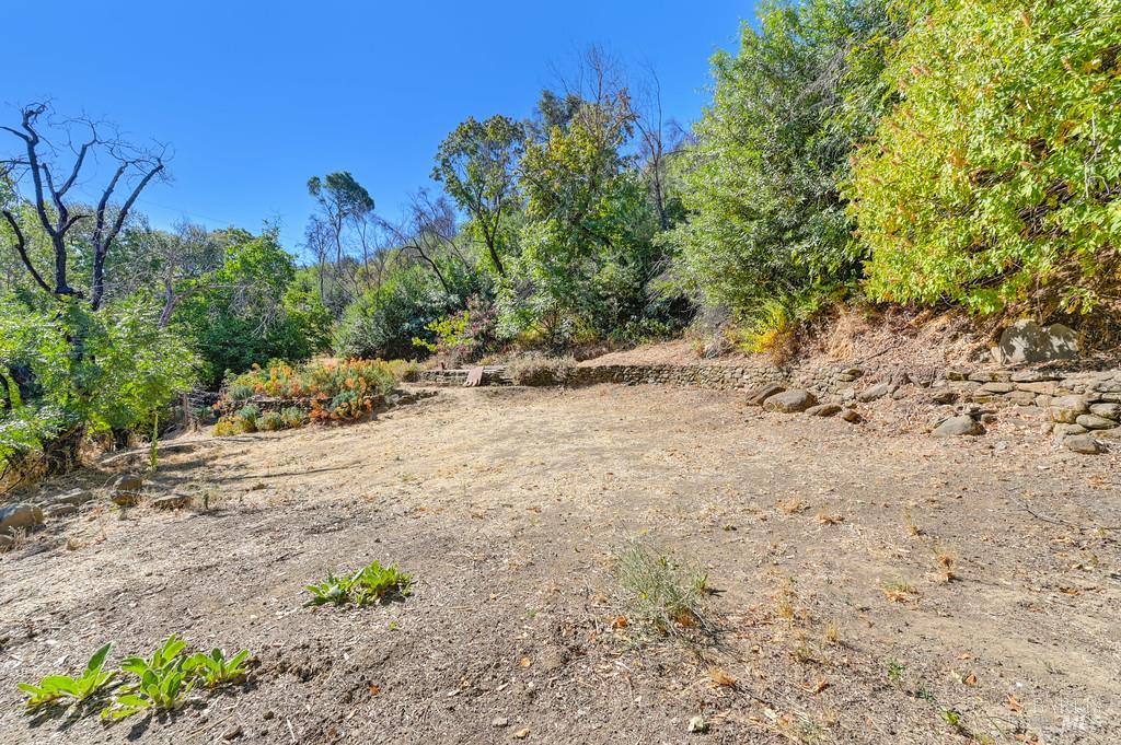 2985 Mix Canyon Road Vacaville, CA 95688 - Photo 16 of 34 a view of a dry yard with trees