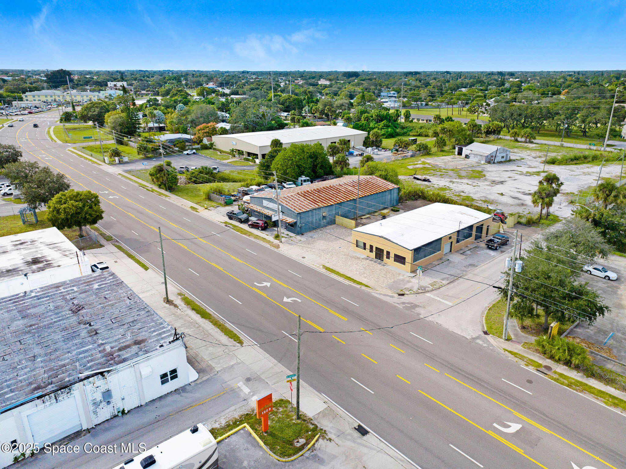 1075 Mcclendon Street Melbourne, FL 32935 - Photo 21 of 24 a view of a city from a terrace