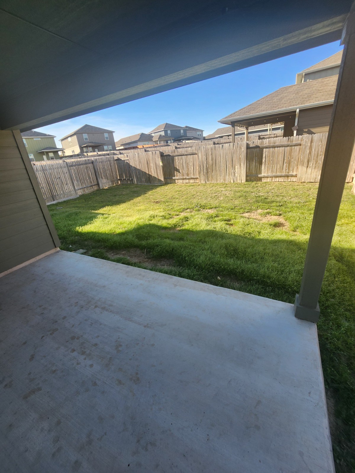 623 Sungrove Trail Georgetown, TX 78628 - Photo 7 of 17 Fenced backyard featuring a patio