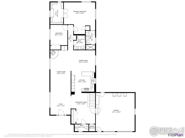 a picture of a bench in front of a mirror