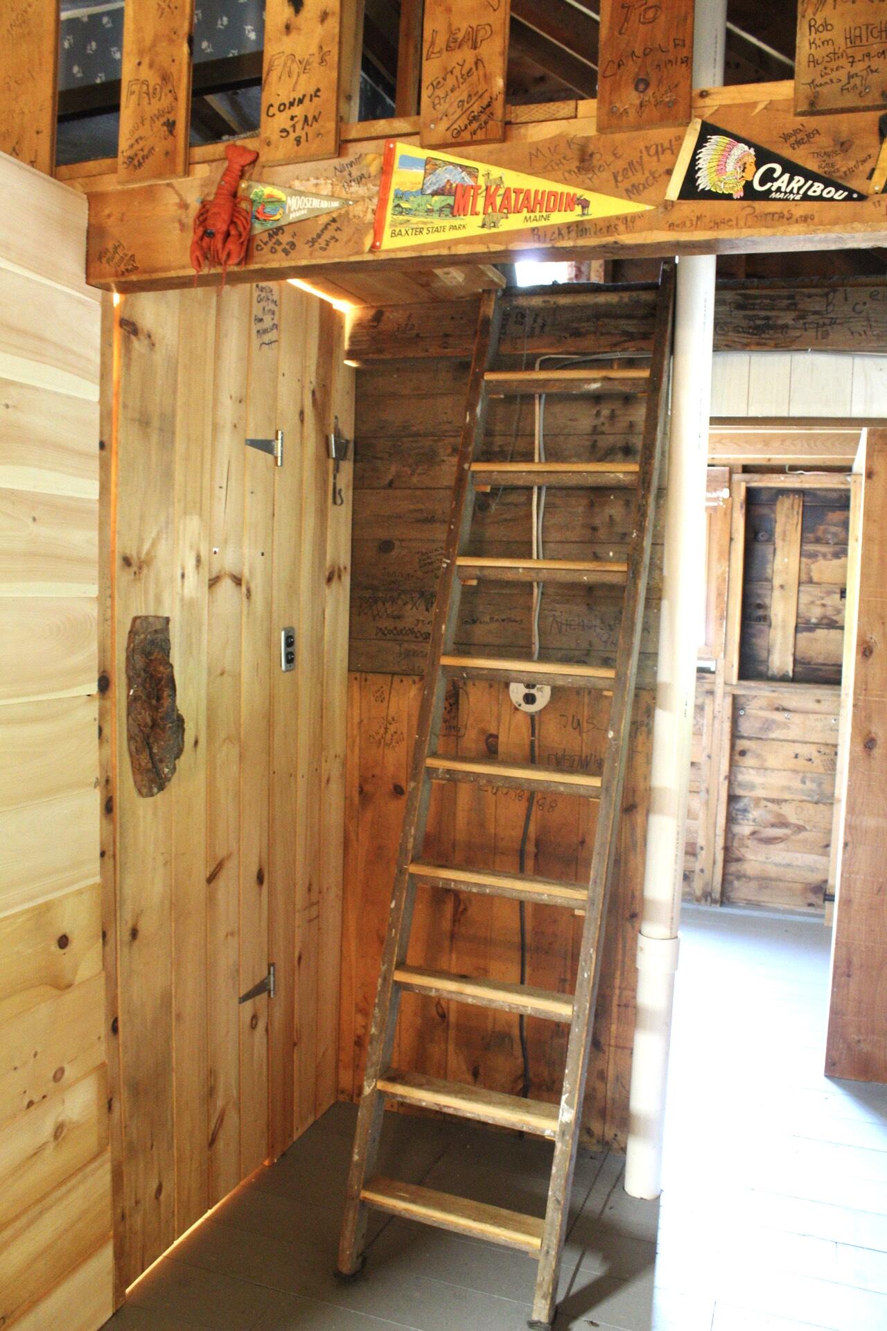 39 Naomi Street Sebago, ME 04029 - Photo 11 of 18 loft stairs
