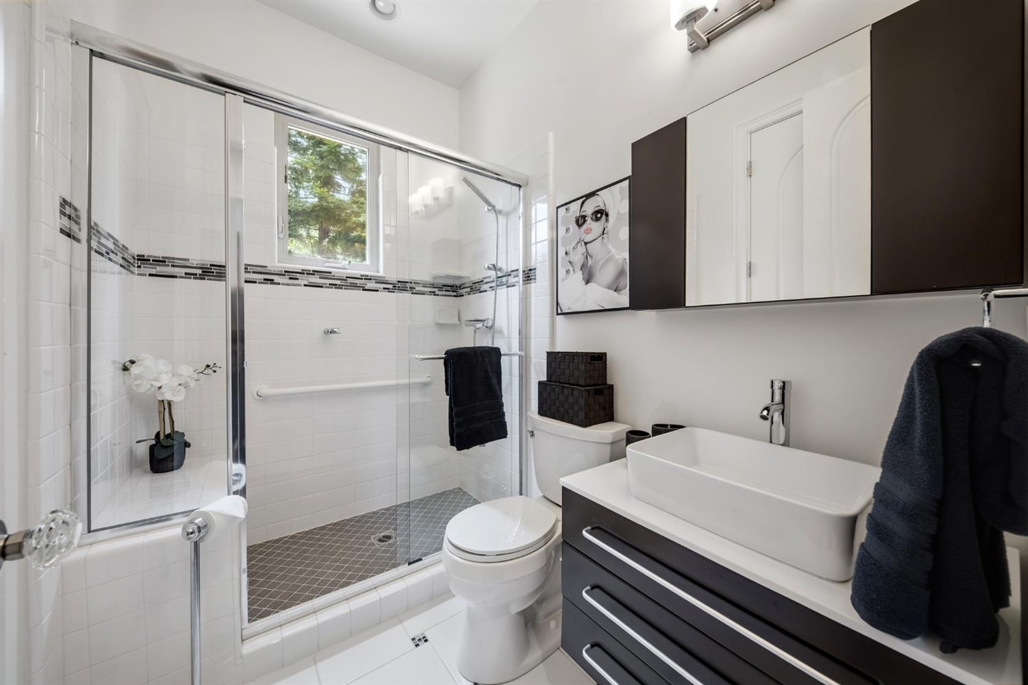 9738 Rim Rock Circle Loomis, CA 95650 - Photo 42 of 97 2nd downstairs bath with access to flex room and hall.