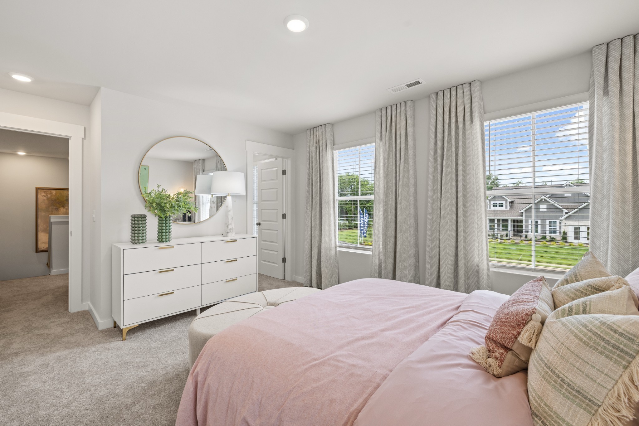 1516 Cherry Tree Lane Mount Juliet, TN 37122 - Photo 57 of 84 a bedroom with a bed and a large window