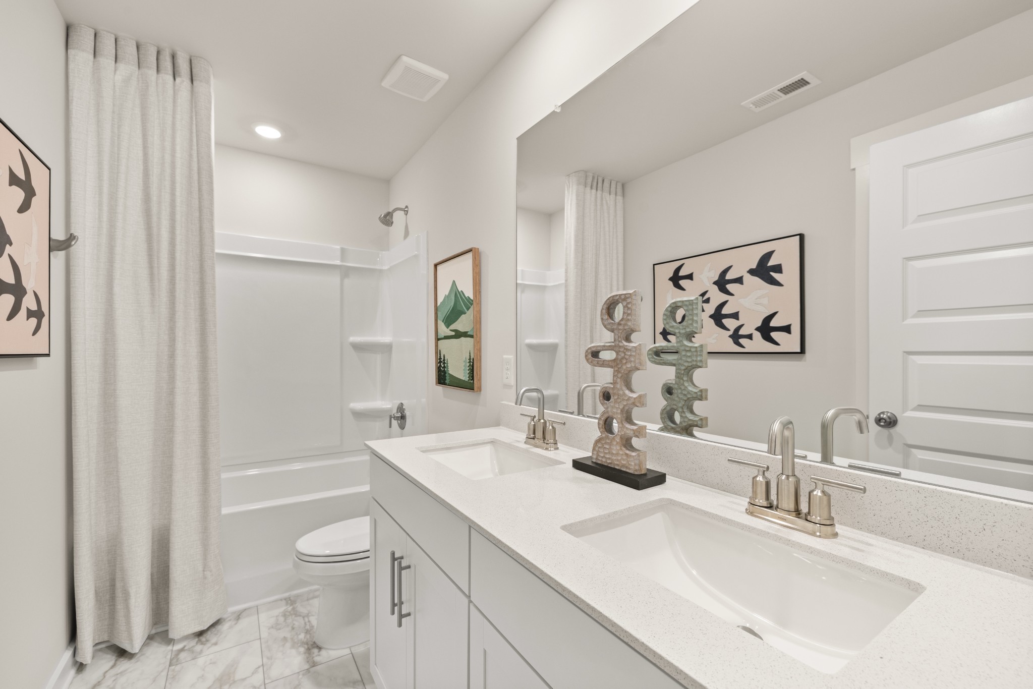 1516 Cherry Tree Lane Mount Juliet, TN 37122 - Photo 68 of 84 a bathroom with a sink toilet and shower