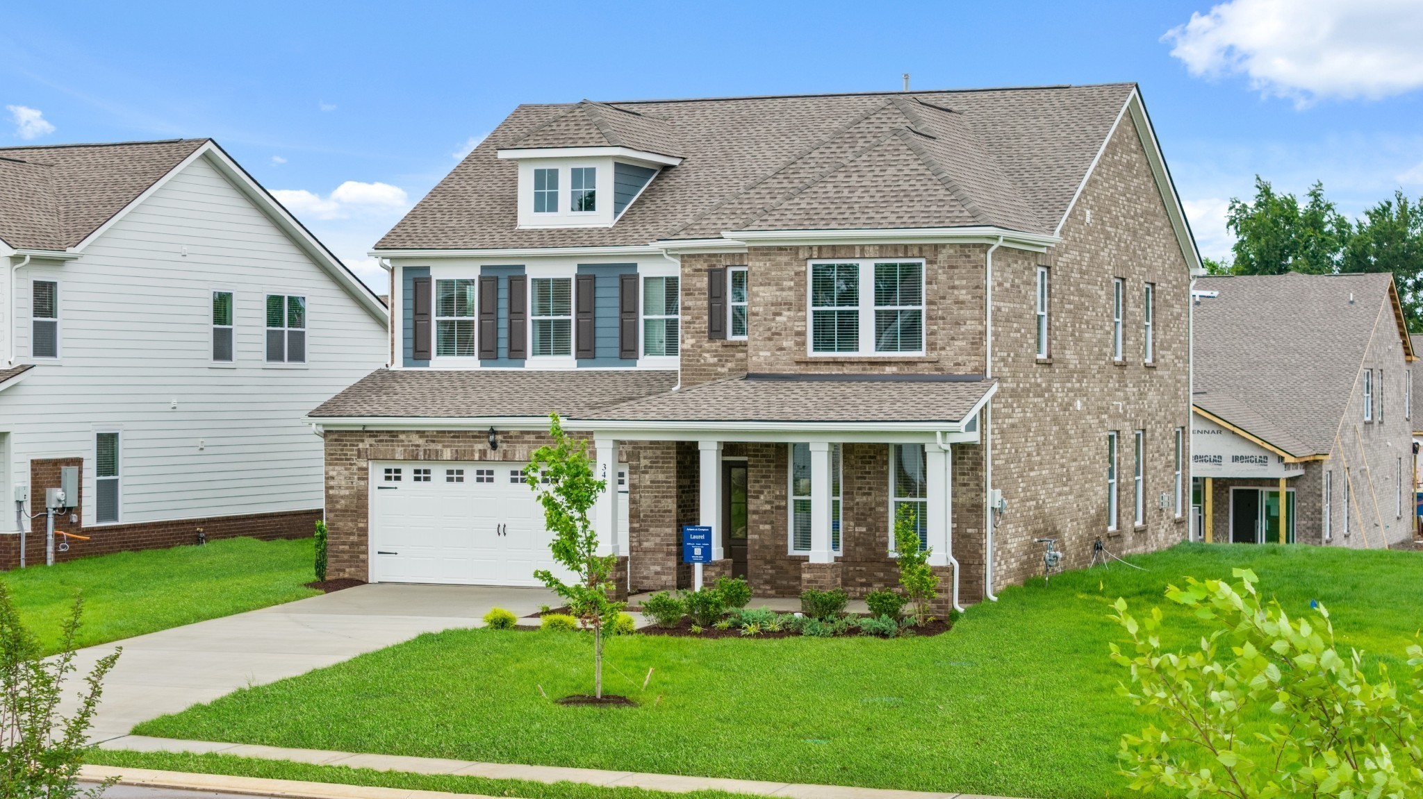 1516 Cherry Tree Lane Mount Juliet, TN 37122 - Photo 70 of 84 a view of a yard in front of a house