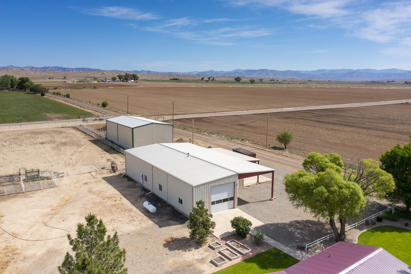 1847 7 Road Mack, CO 81525 - Photo 40 of 42 an aerial view of a house with a ocean view