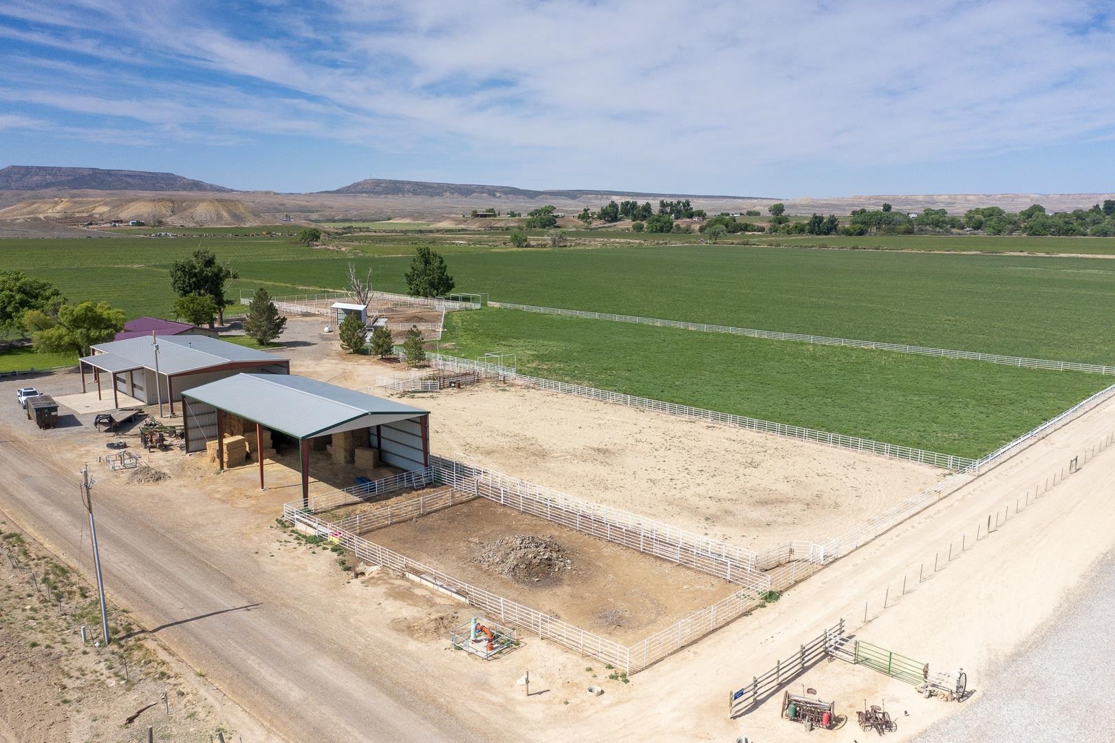 1847 7 Road Mack, CO 81525 - Photo 42 of 42 a view of a terrace with yard and mountain view in back