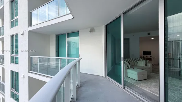 an entryway of a house and an outdoor space