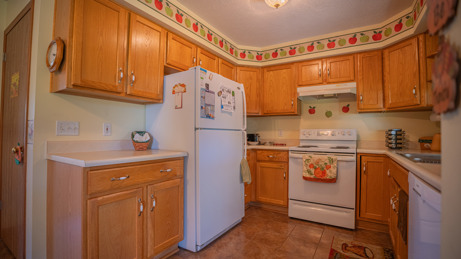 8752 Perryville Road Monroe Center, IL 61052 - Photo 28 of 41 a kitchen with stainless steel appliances granite countertop a refrigerator and a stove top oven