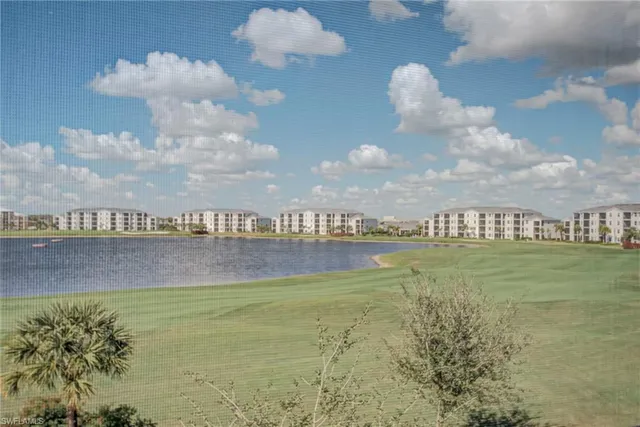 a view of a water pond