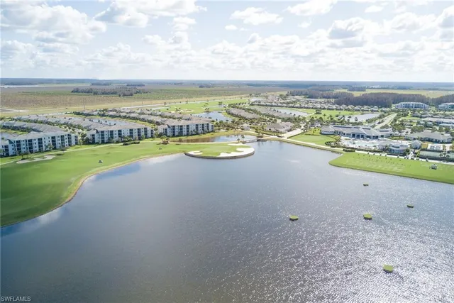 a view of a city with an ocean beach
