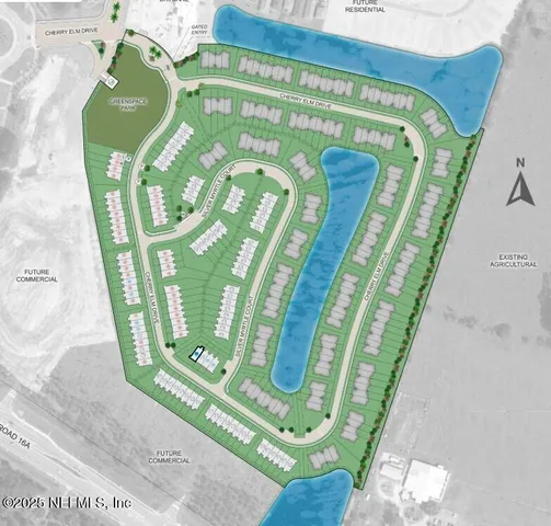 a view of a house with pool and chairs