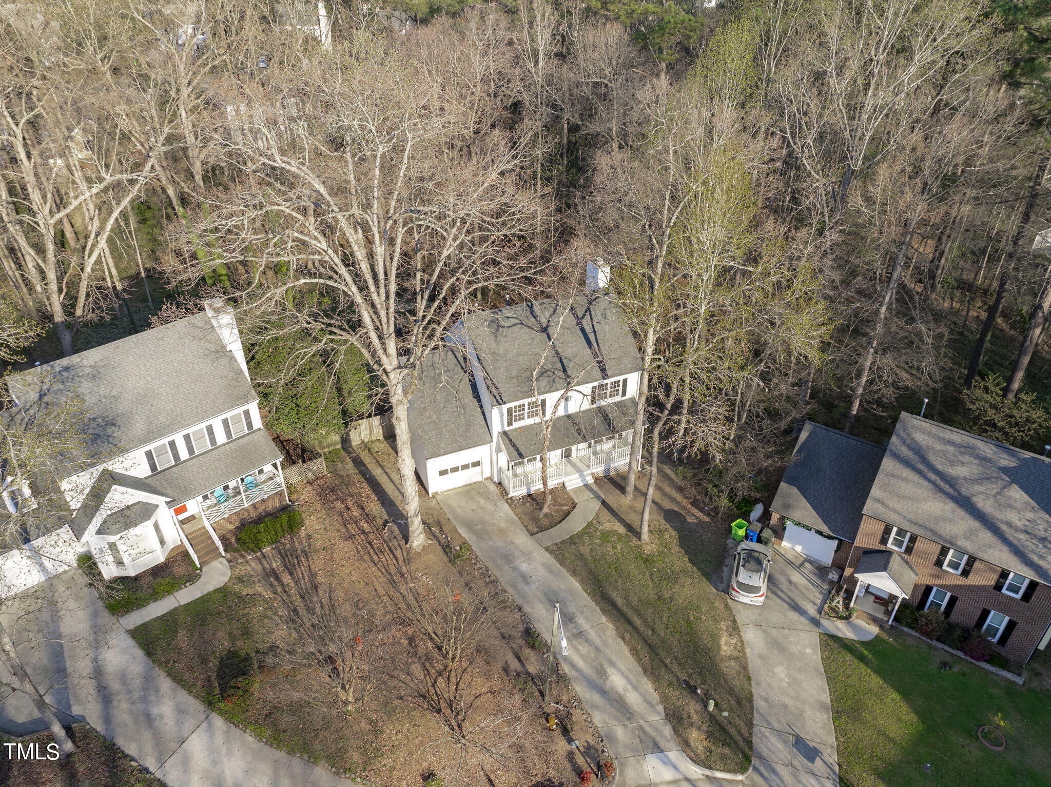 4601 Fisk Court Raleigh, NC 27604 - Photo 41 of 49 Aerial View