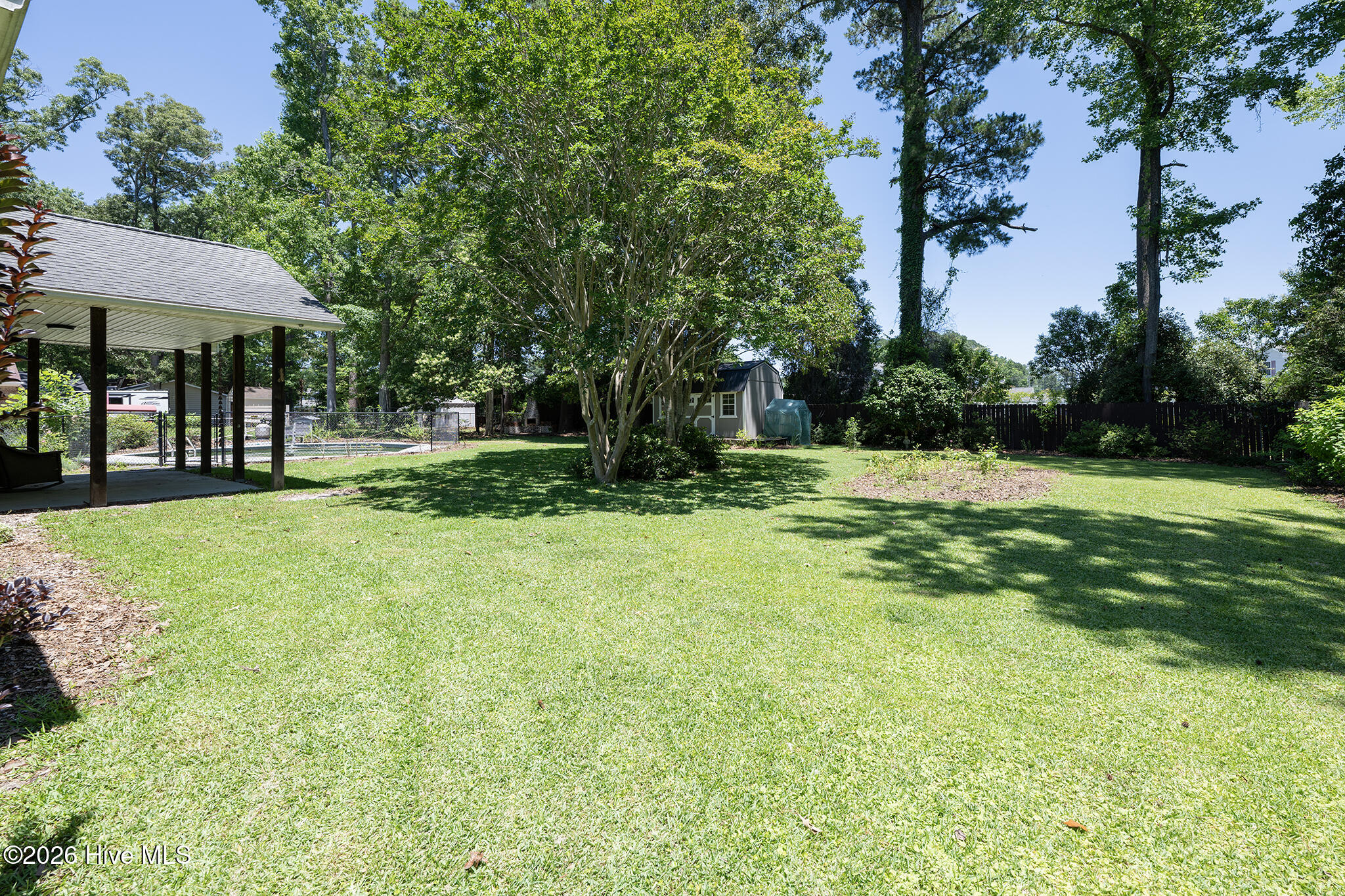 116 Barden Drive Havelock, NC 28532 - Photo 38 of 45 Fenced Backyard