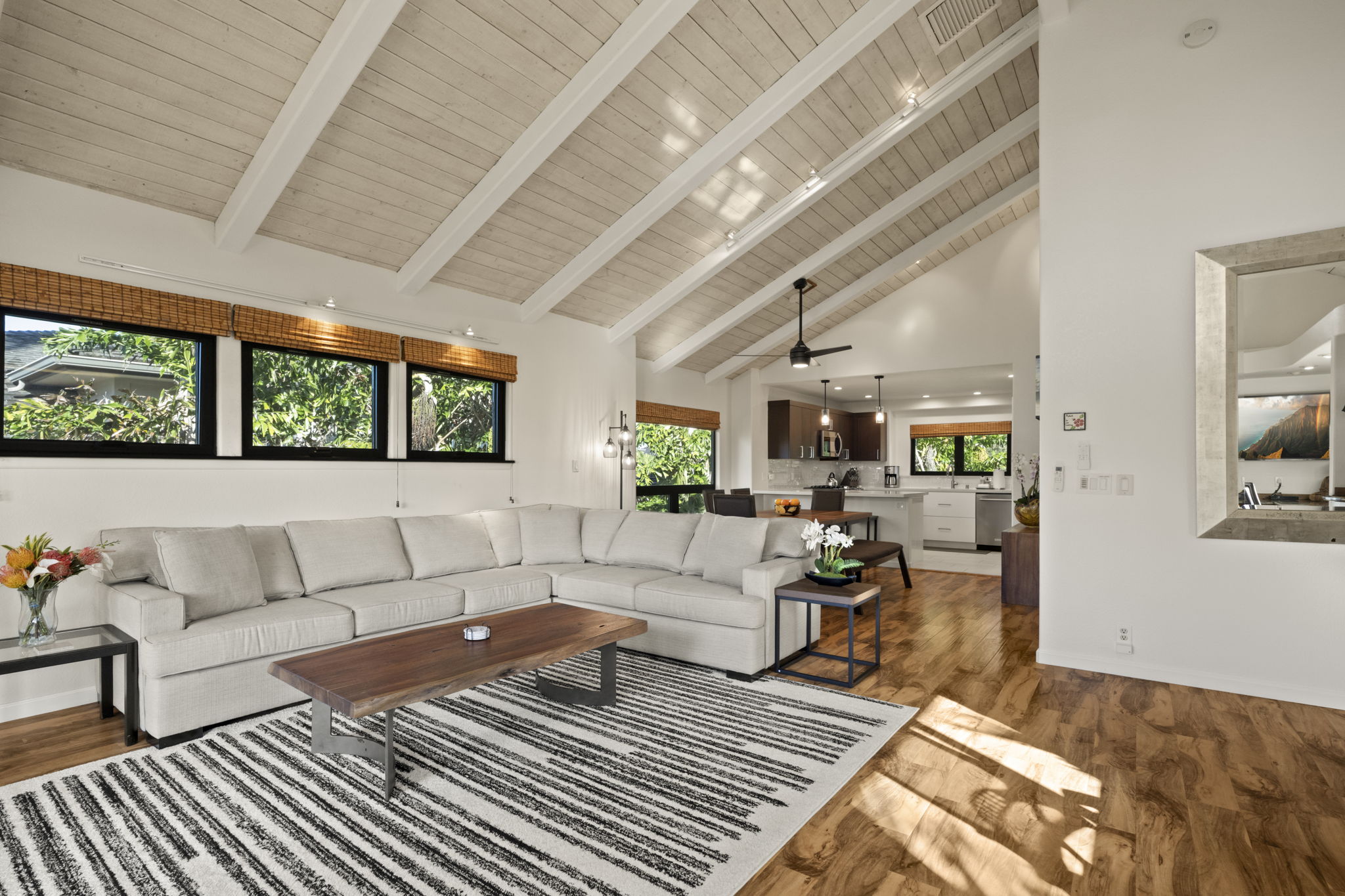 3835 Punahele Road Princeville, HI 96722 - Photo 4 of 30 a living room with furniture and a large window