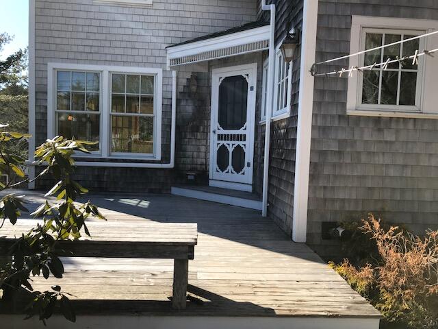 281 Salt Pond Road Blue Hill, ME 04614 - Photo 7 of 33 Deck on front of house.