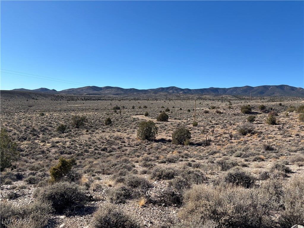 Mabel Trail Caliente, NV 89008 - Photo 4 of 8 Mountain view with a desert landscape