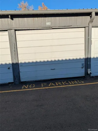 a view of the door of a house