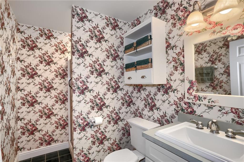 206 Reiber Road Renfrew, PA 16053 - Photo 13 of 43 a bathroom with a sink and a toilet