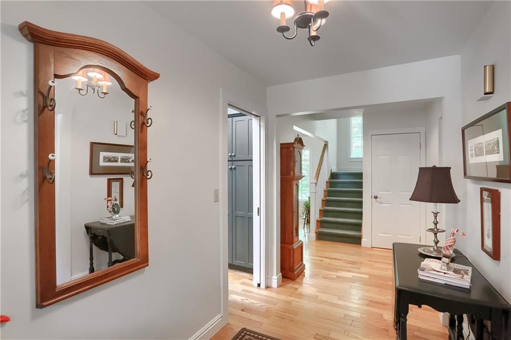 206 Reiber Road Renfrew, PA 16053 - Photo 4 of 43 a view of a livingroom with furniture and staircase