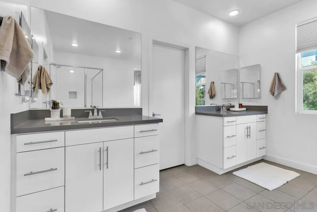8844 Weston Road Santee, CA 92071 - Photo 29 of 48 a kitchen with white cabinets and a sink