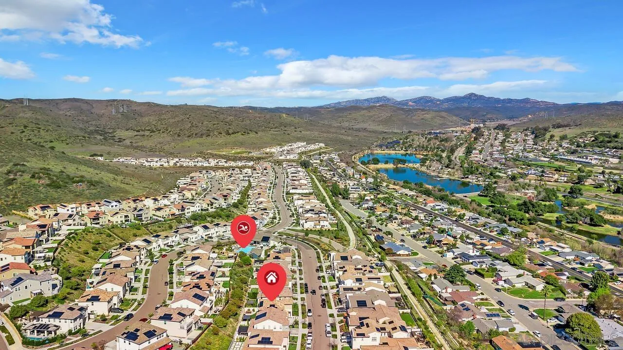 8844 Weston Road Santee, CA 92071 - Photo 40 of 48 view of city and mountain
