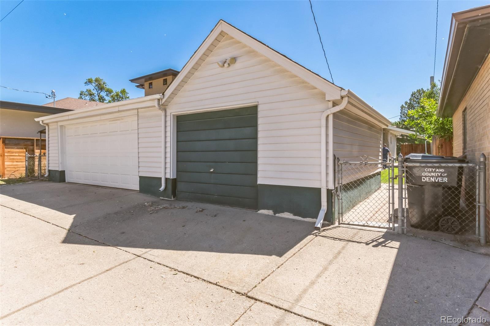 2435 South Race Street Denver, CO 80210 - Photo 33 of 33 a view of backyard of house