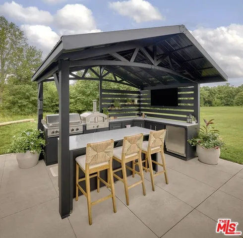 a close view of stove