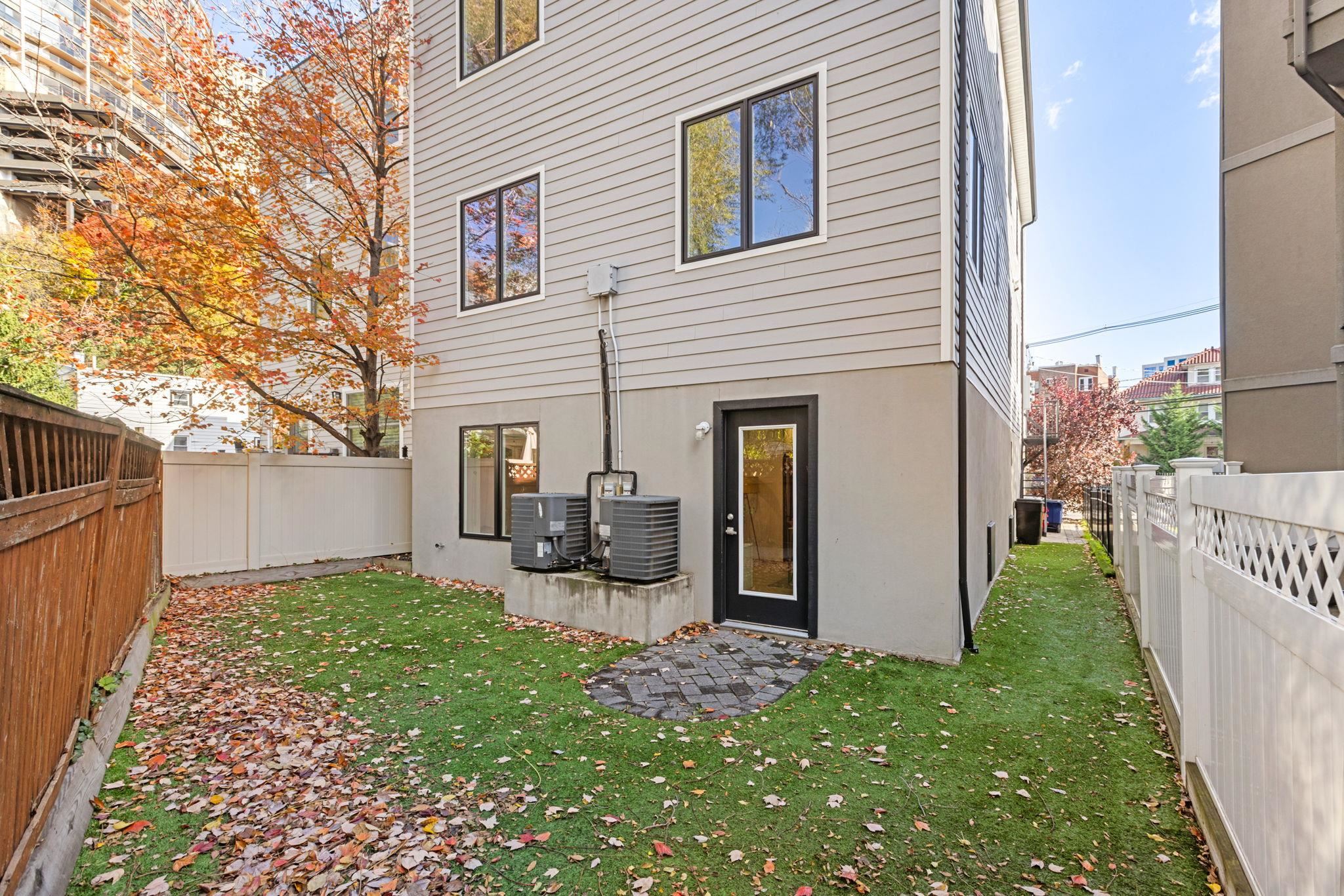 27 Hackensack Plank Road, Unit 1 Weehawken, NJ 07086 - Photo 21 of 23 a view of a house with backyard and sitting area