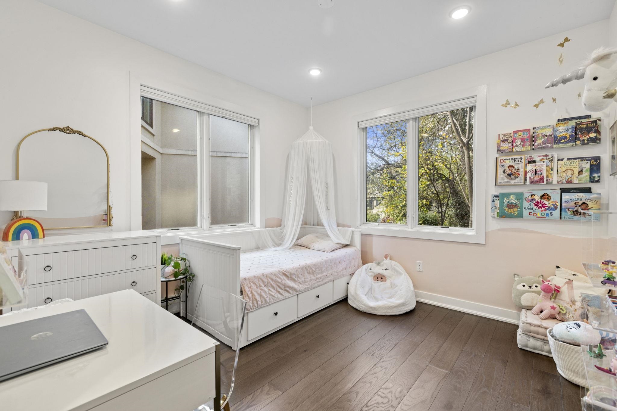 27 Hackensack Plank Road, Unit 1 Weehawken, NJ 07086 - Photo 10 of 23 a bedroom with a bed and a window