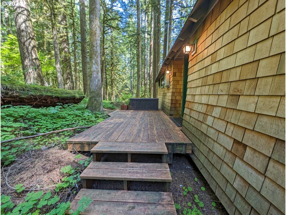 28018 Still Creek Road Rhododendron, OR 97049 - Photo 27 of 36 a view of a backyard with chairs