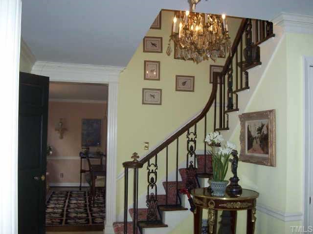 3822 Regent Road Durham, NC 27707 - Photo 2 of 10 Entry Foyer facing formal Dining Room