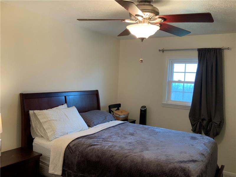 274 Malone Ridge Road Washington, PA 15301 - Photo 18 of 25 Second Bedroom With Ceiling Fan