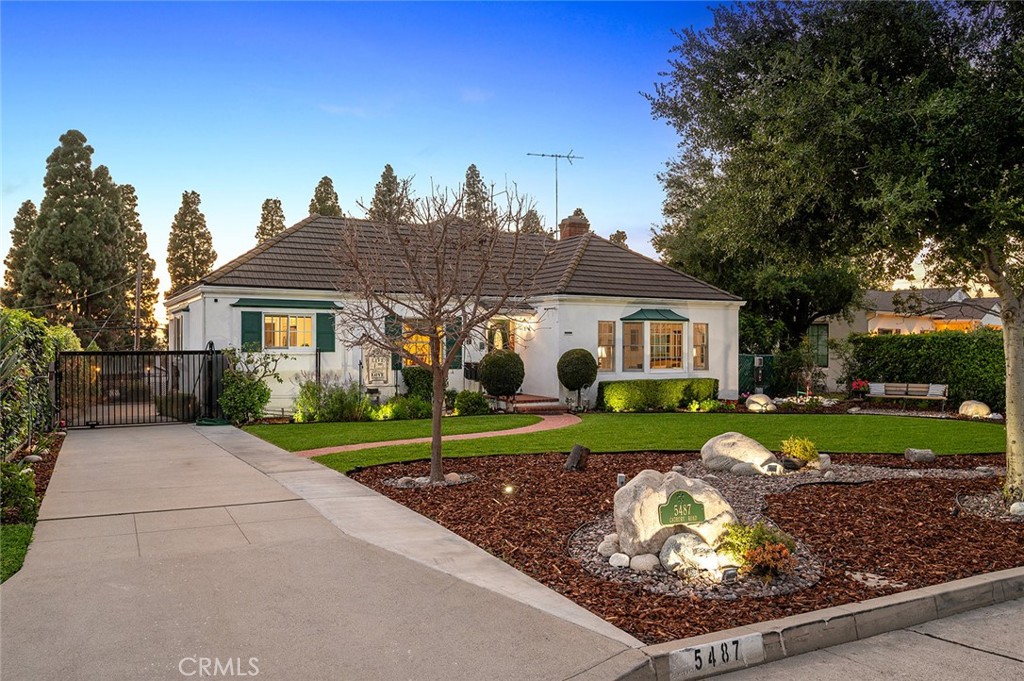 5487 Cadbury Road Whittier, CA 90601 - Photo 2 of 73 a front view of a house with a yard