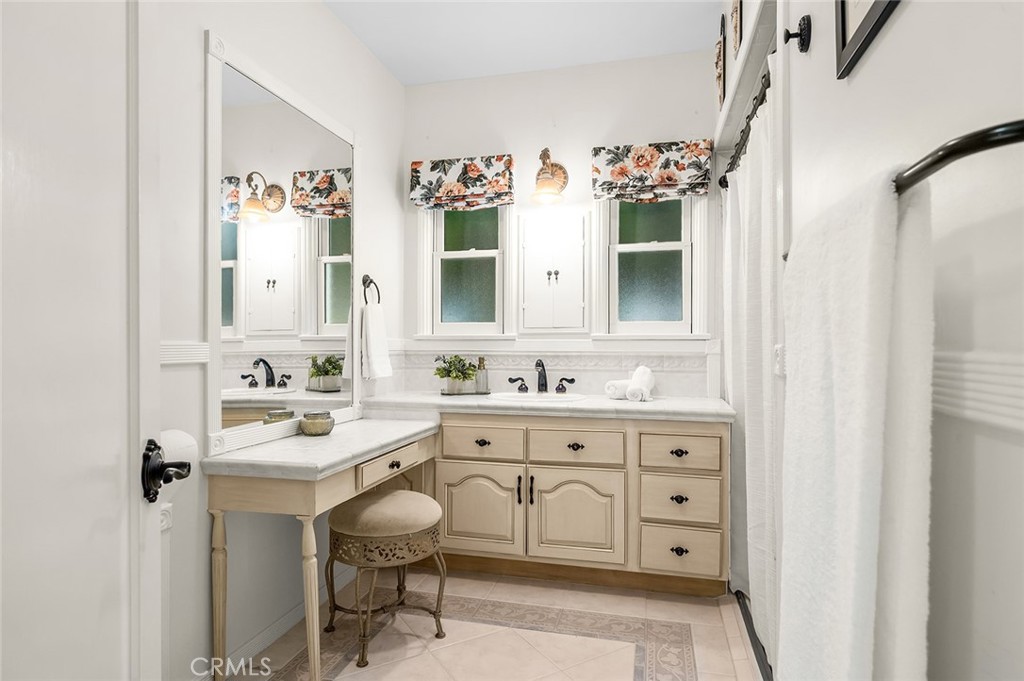 5487 Cadbury Road Whittier, CA 90601 - Photo 34 of 73 a spacious bathroom with a double vanity sink mirror and