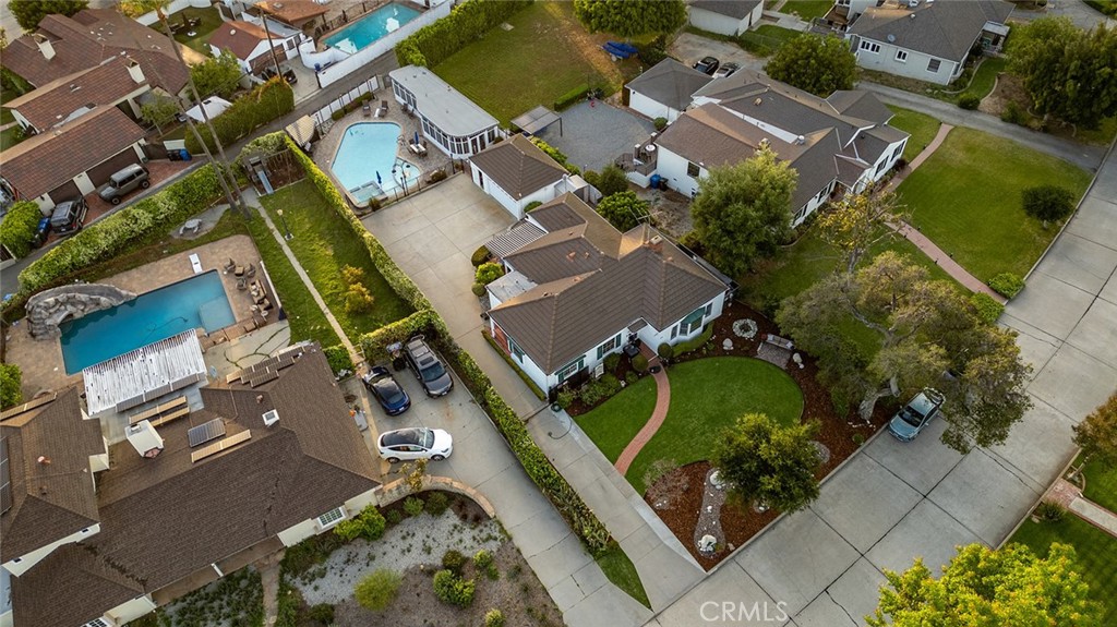 5487 Cadbury Road Whittier, CA 90601 - Photo 65 of 73 an aerial view of a house