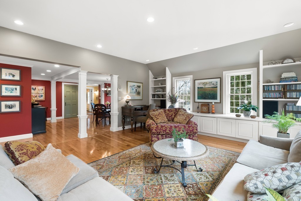 32 Cunningham Road Wellesley, MA 02481 - Photo 8 of 30 a living room with furniture and wooden floor