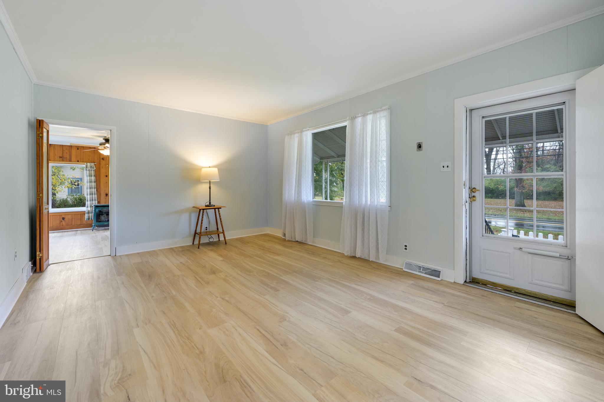 107 Hartford Road Mount Laurel, NJ 08054 - Photo 10 of 29 a view of empty room with wooden floor and fan