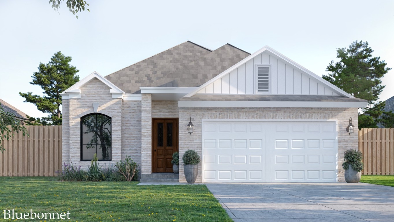 15823 Sugar Maple Lane Santa Fe, TX 77517 - Photo 2 of 7 Rendering of a base elevation.