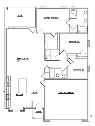 15823 Sugar Maple Lane Santa Fe, TX 77517 - Photo 7 of 7 a picture of a bathroom with a white and a white wall