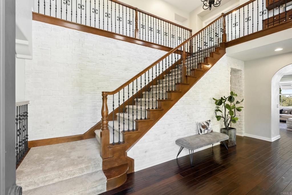 1407 Eclipse Drive San Marcos, CA 92078 - Photo 5 of 32 a view of entryway with wooden floor