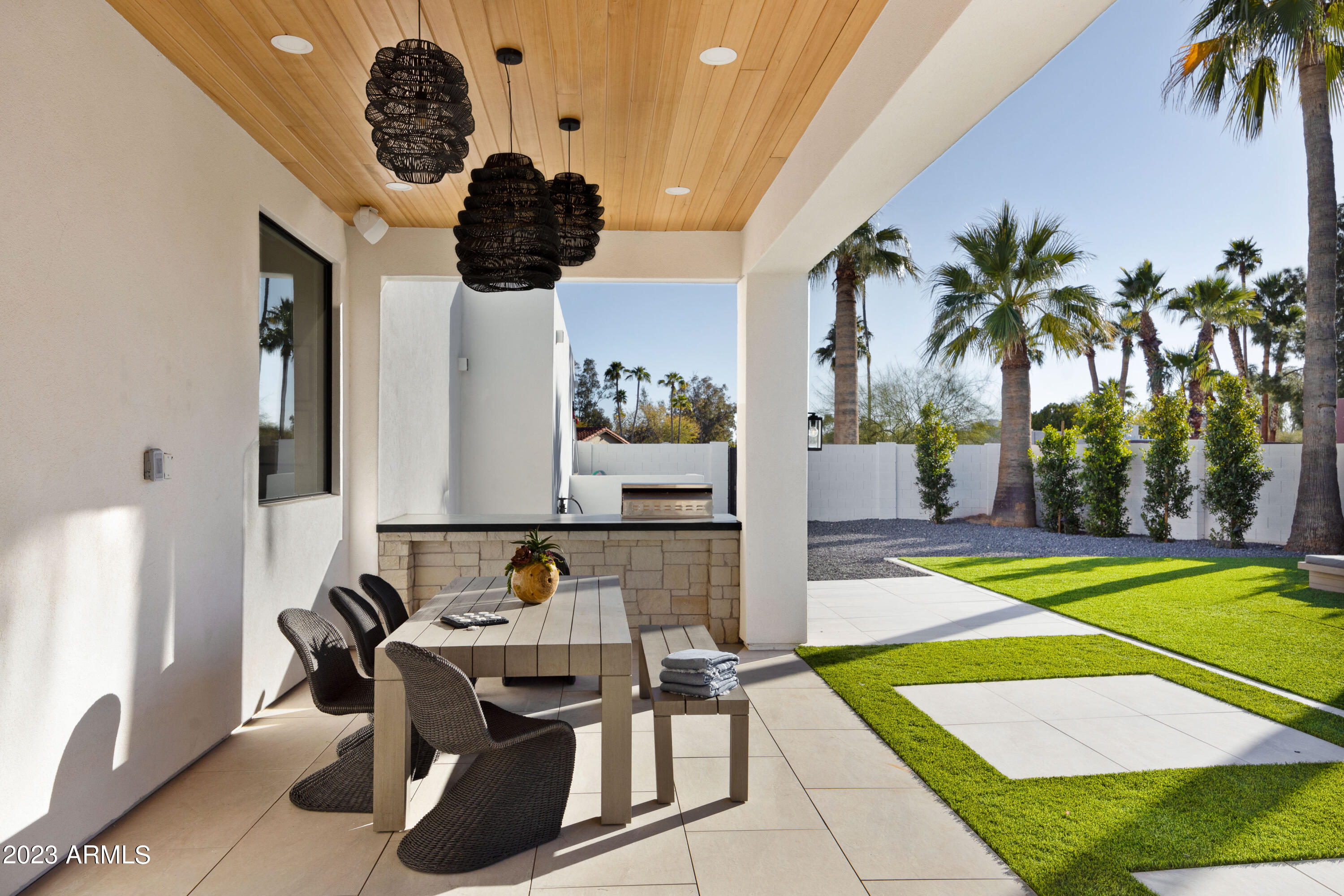 11842 North Miller Road Scottsdale, AZ 85260 - Photo 28 of 43 Expansive Covered Patio
