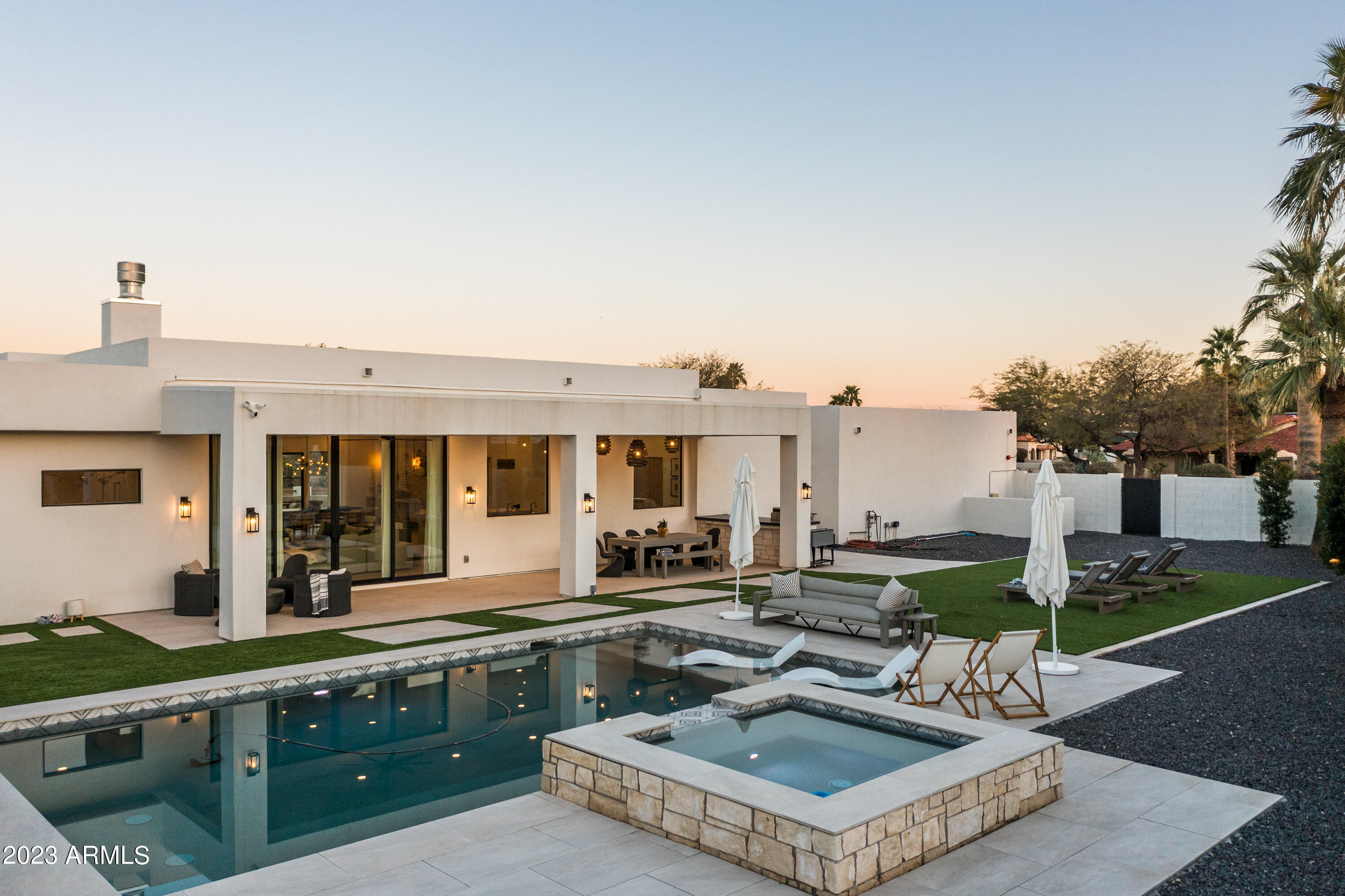 11842 North Miller Road Scottsdale, AZ 85260 - Photo 36 of 43 Backyard