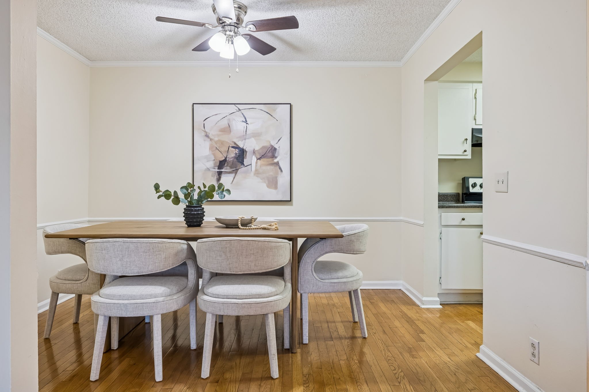 500 Paragon Mills Road, Unit M11 Nashville, TN 37211 - Photo 13 of 31 a view of a dining room with furniture and wooden floor