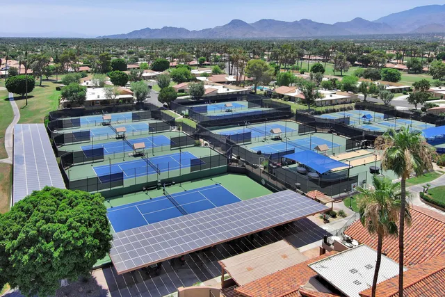 a view of a city from a terrace