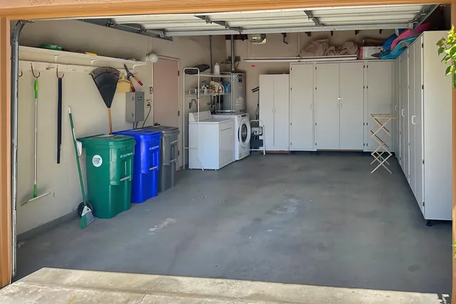 a view of storage and utility room