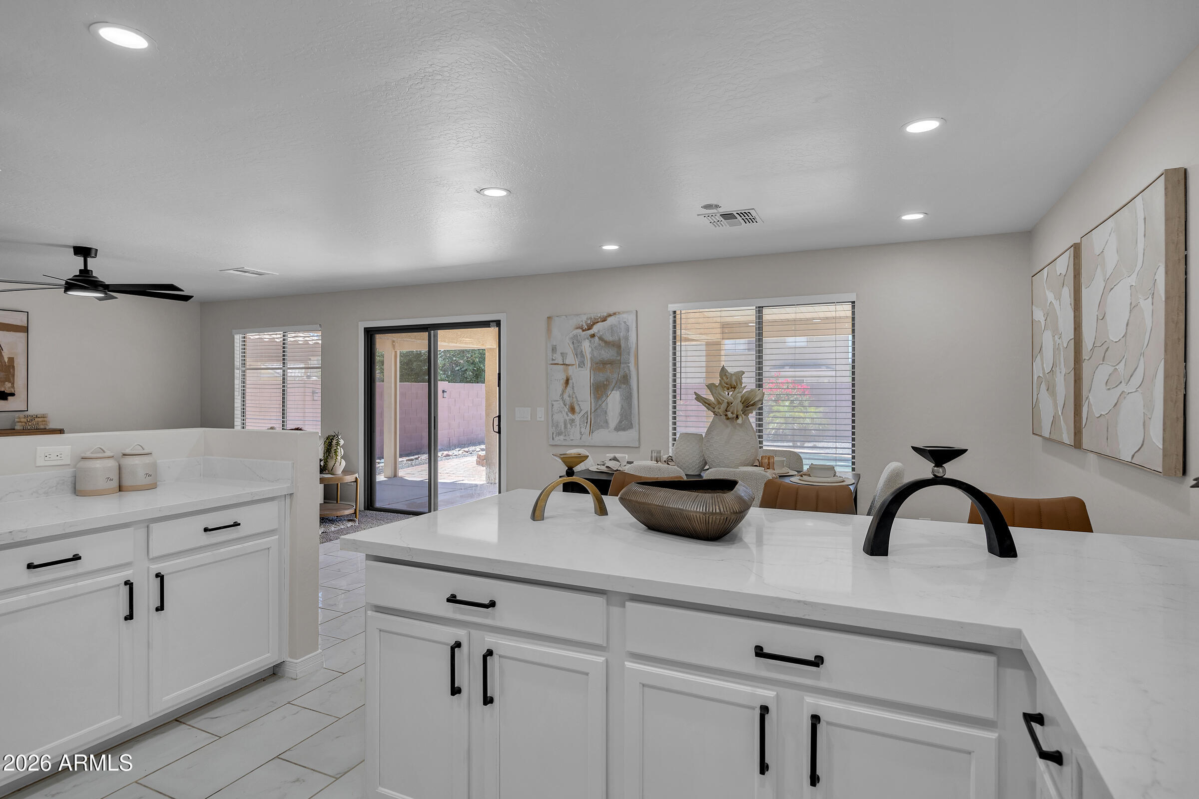 5725 East Good Pasture Lane Florence, AZ 85132 - Photo 17 of 40 a kitchen with sink and window